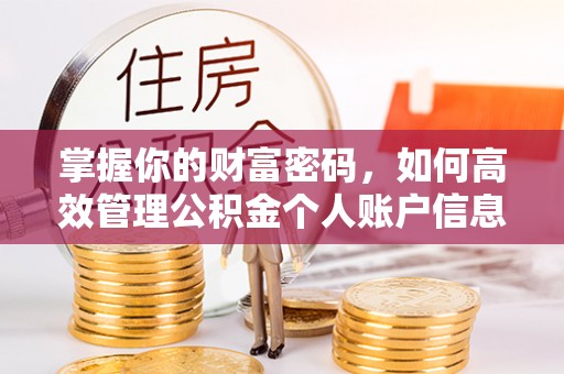 察布查尔锡伯掌握你的财富密码，如何高效管理公积金个人账户信息