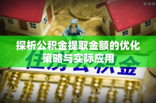 察布查尔锡伯探析公积金提取金额的优化策略与实际应用