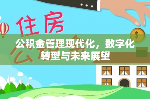 察布查尔锡伯公积金管理现代化，数字化转型与未来展望