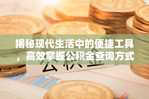 察布查尔锡伯揭秘现代生活中的便捷工具，高效掌握公积金查询方式