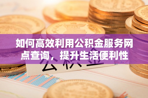 察布查尔锡伯如何高效利用公积金服务网点查询，提升生活便利性