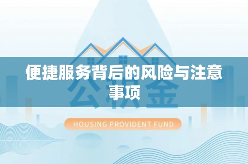 察布查尔锡伯便捷服务背后的风险与注意事项